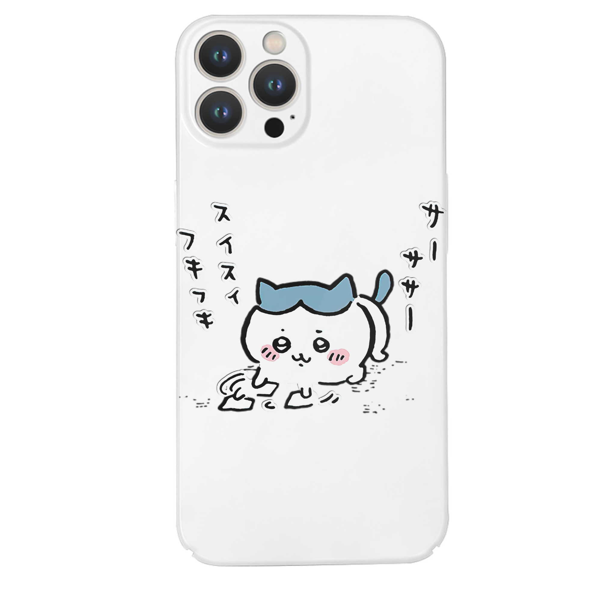 （画像用） ちいかわ ハチワレ Chii-kawa hachiware 【iPhone 14シリーズ対応】ハードケース